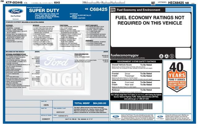 Certified 2017 Ford F250 Lariat w/ Chrome Package AWD/4WD image 21