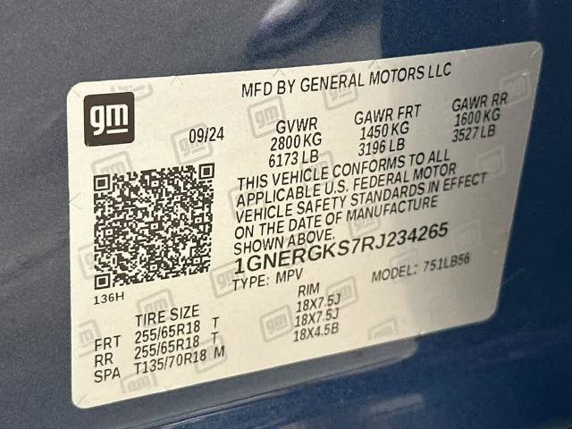 Used 2024 Chevrolet Traverse LT w/ LPO, Floor Liner Package FWD image 22