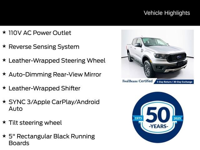 Certified 2022 Ford Ranger XLT w/ Equipment Group 302A High image 17