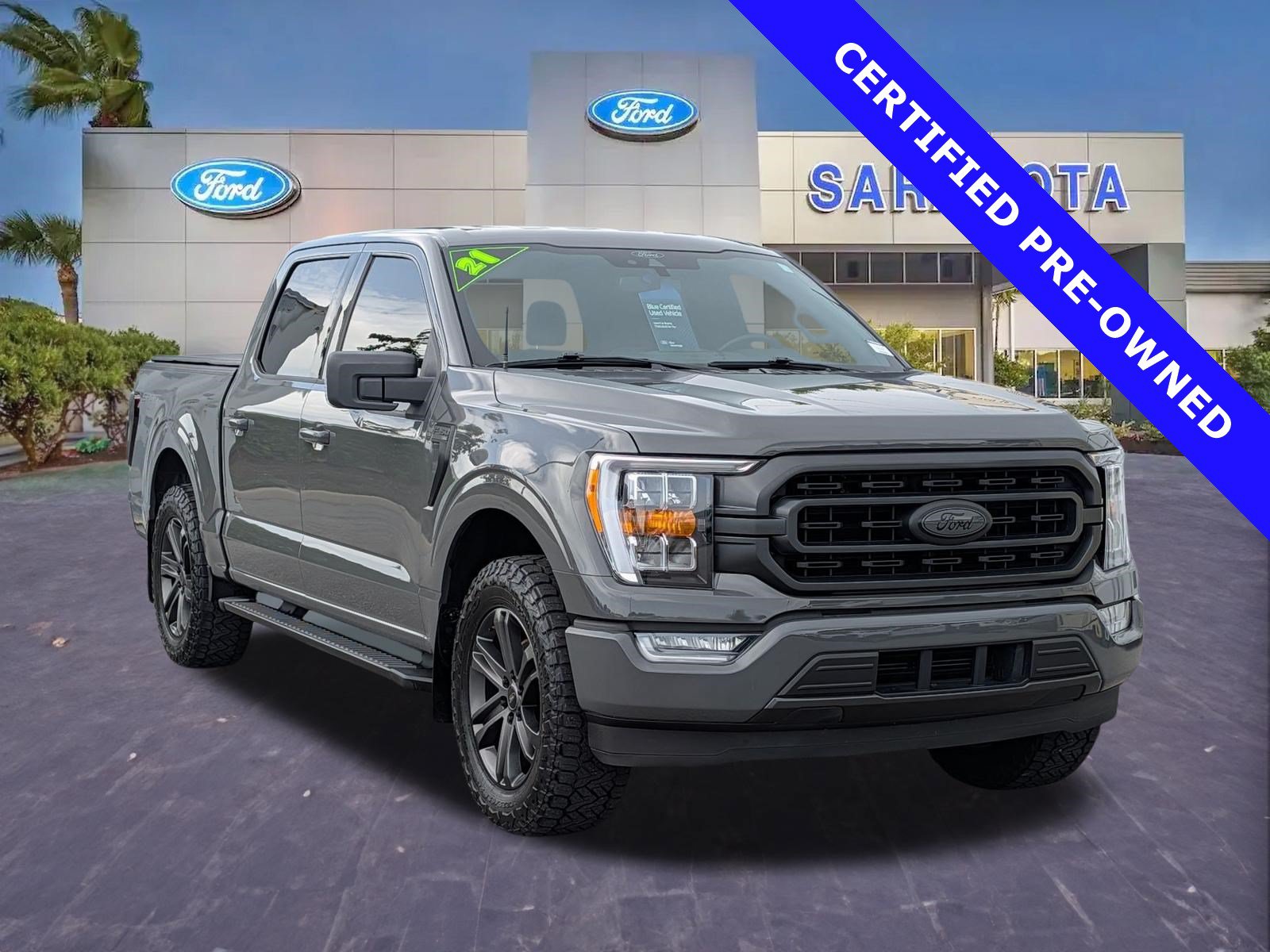 Certified 2021 Ford F150 XLT w/ Equipment Group 302A High RWD image 1