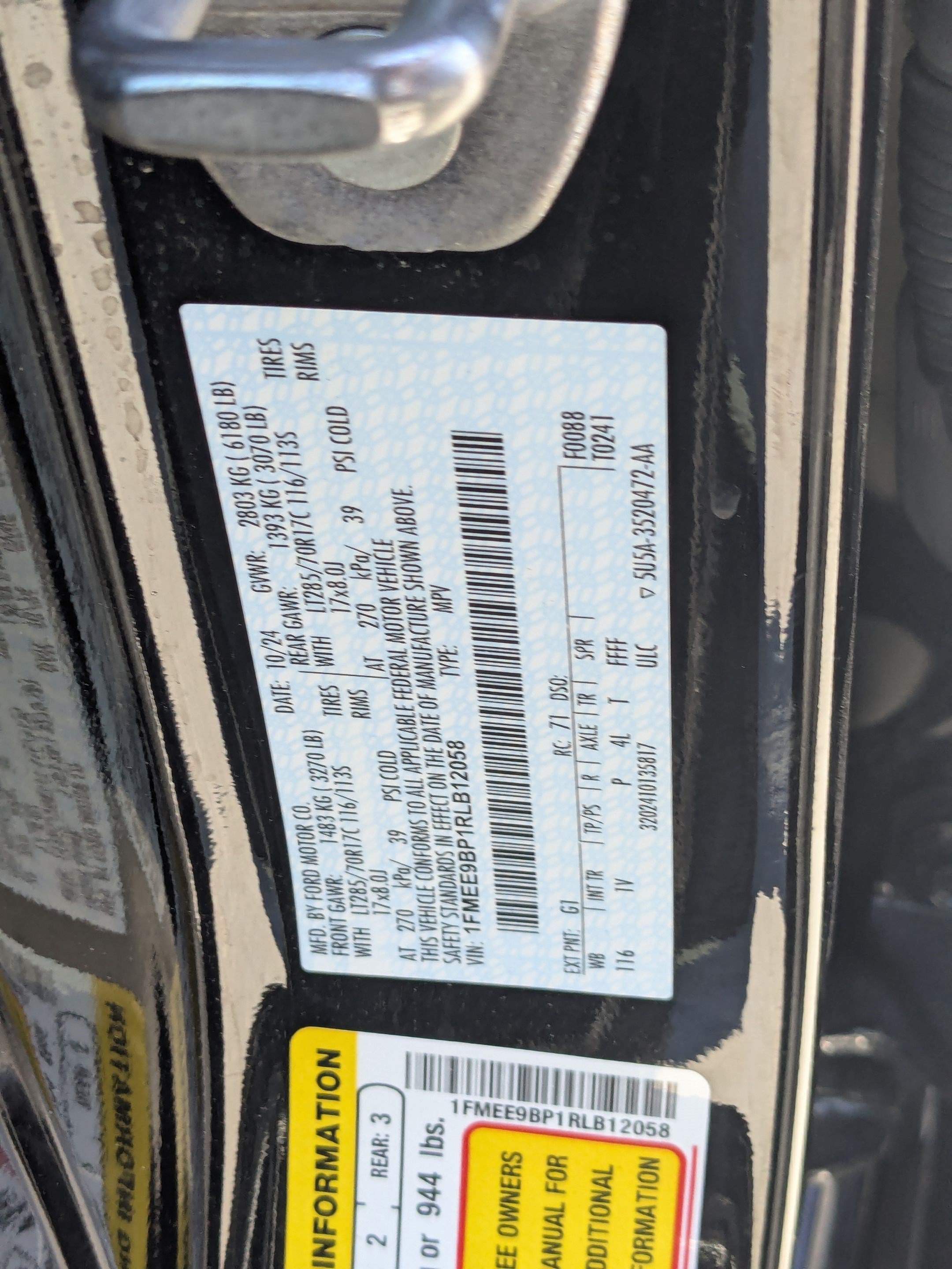 Certified 2024 Ford Bronco Badlands AWD/4WD image 37