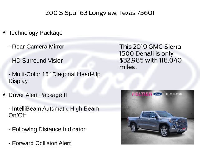 Used 2019 GMC Sierra 1500 Denali w/ Denali Ultimate Package AWD/4WD image 6