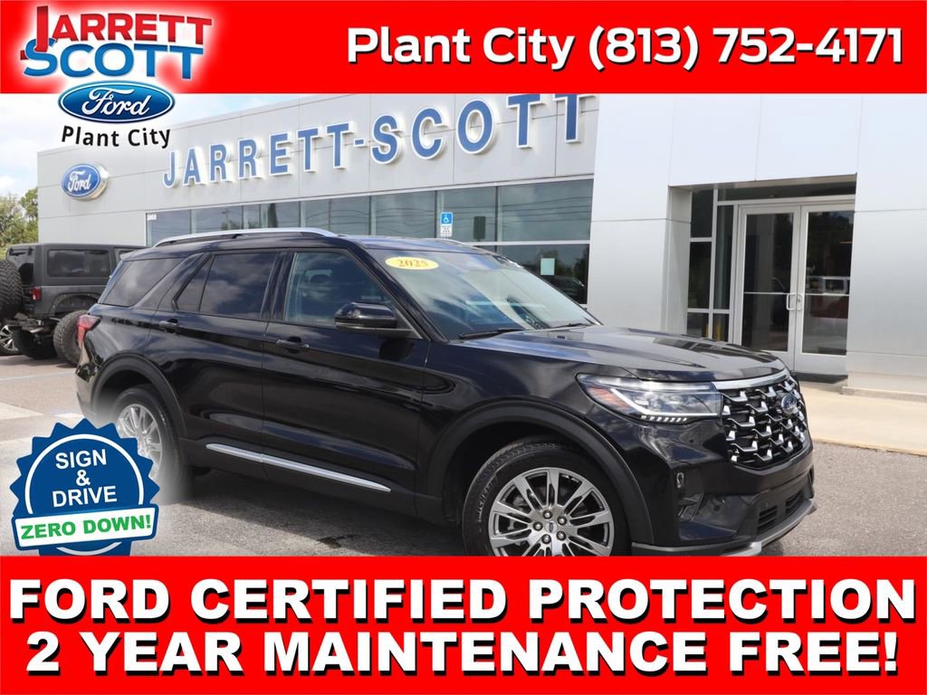 Certified 2025 Ford Explorer Platinum