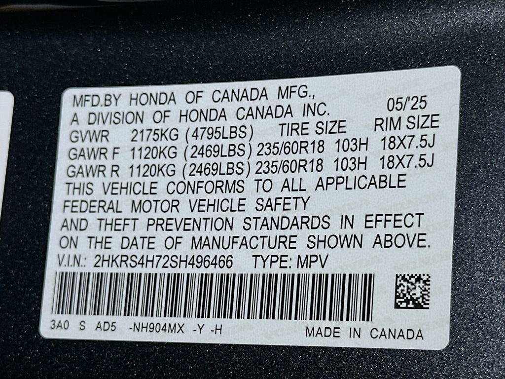 Used 2025 Honda CR-V EX-L image 24