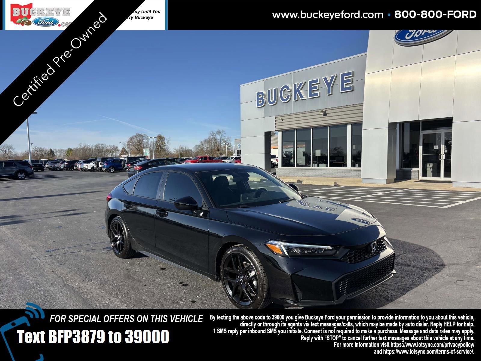 Used 2025 Honda Civic Sport image 1