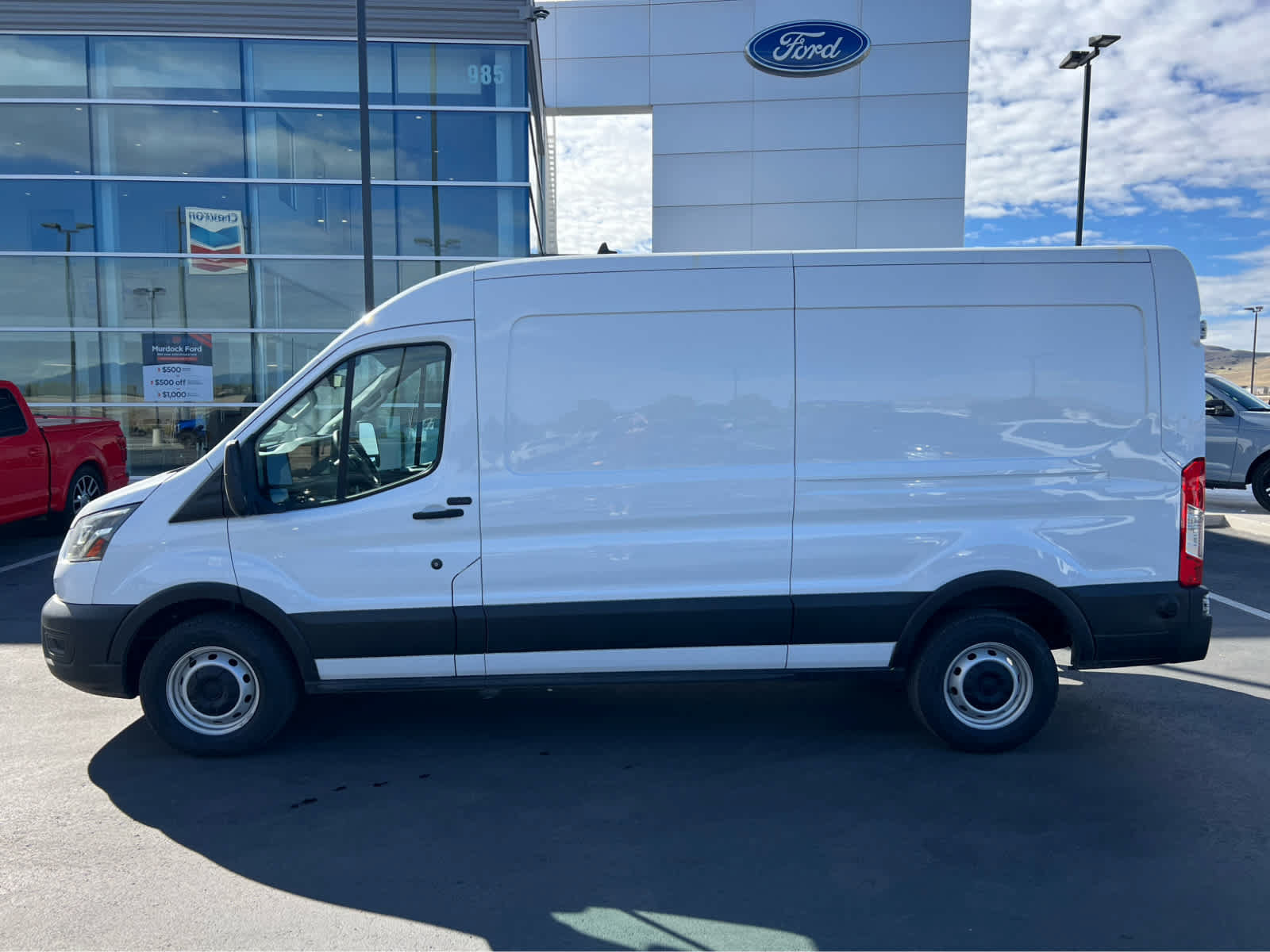 Certified 2023 Ford Transit 250 Medium Roof w/ Load Area Protection Package RWD image 12