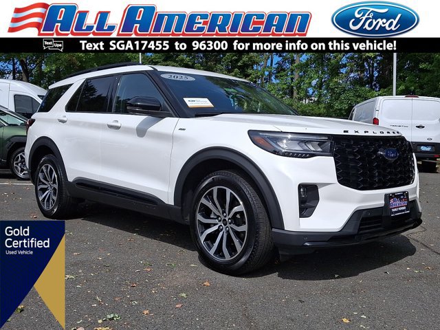Certified 2025 Ford Explorer ST-Line AWD/4WD image 1