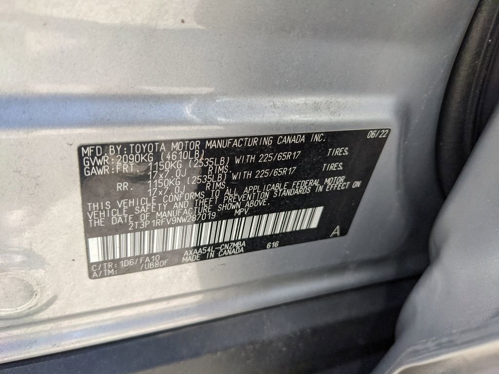 Used 2022 Toyota RAV4 XLE w/ Convenience Package image 36