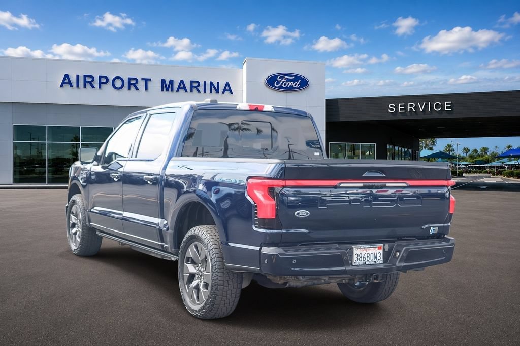 Certified 2023 Ford F150 Lightning Lariat w/ Equipment Group 511A High AWD/4WD image 6
