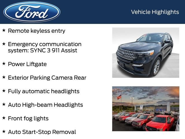 Certified 2022 Ford Explorer Limited w/ Equipment Group 301A AWD/4WD image 9