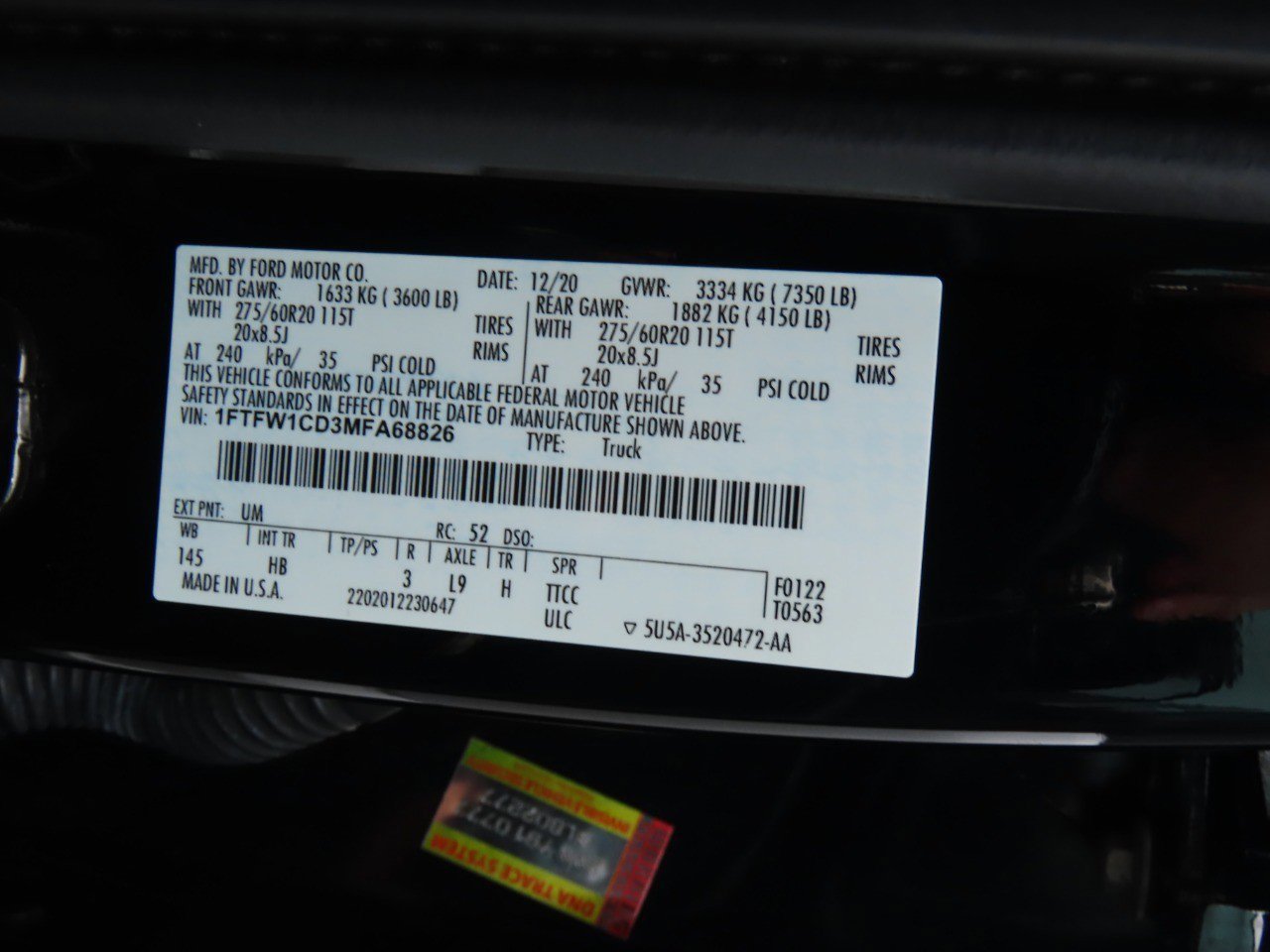 Certified 2021 Ford F150 Lariat image 33