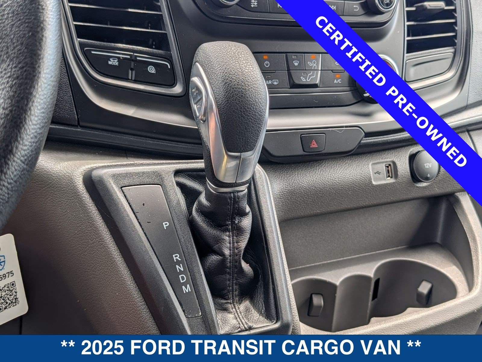 Certified 2025 Ford Transit 250 Low Roof w/ Exterior Upgrade Package RWD image 31