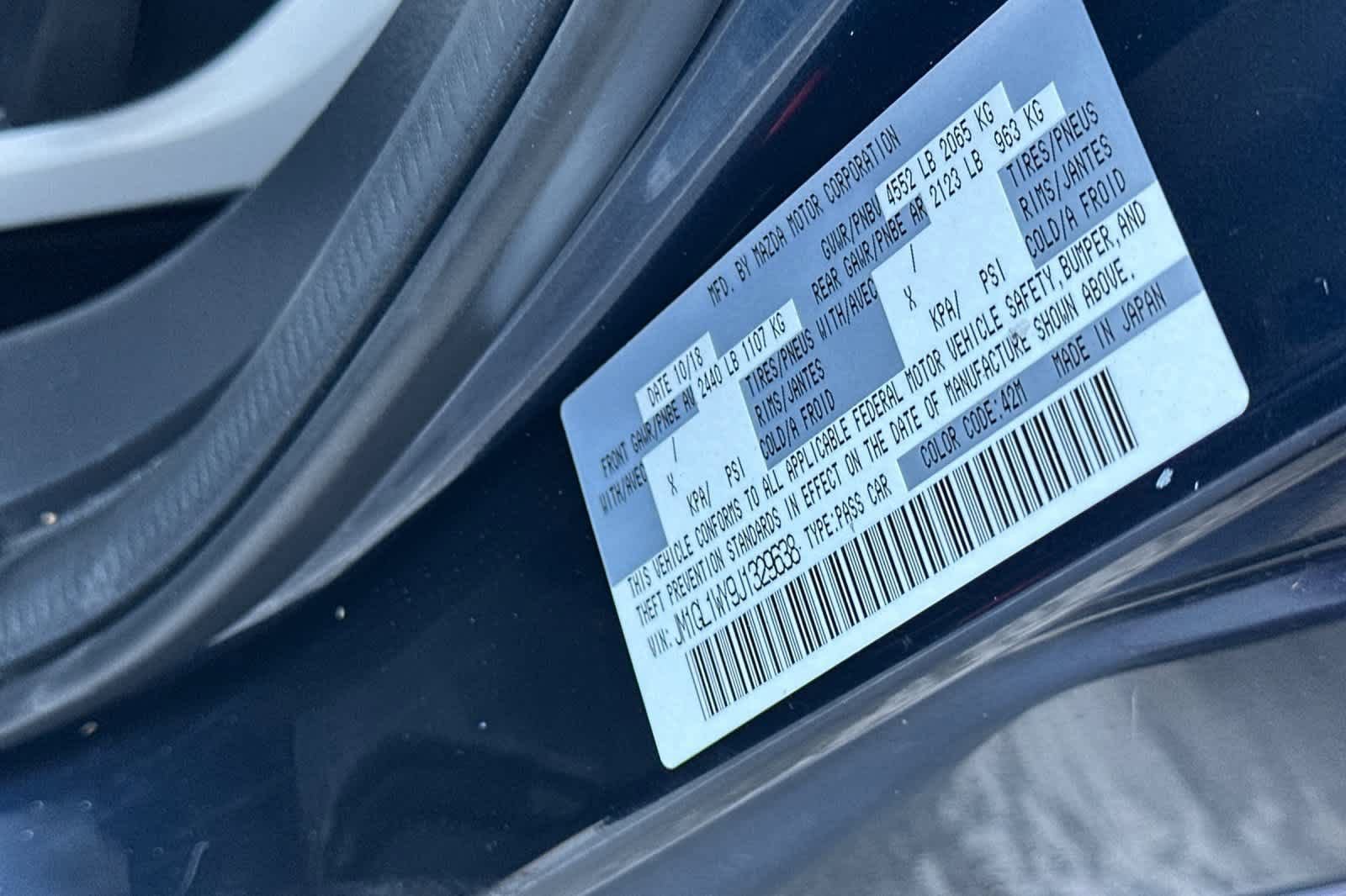 Used 2018 MAZDA MAZDA6 Grand Touring Reserve image 26