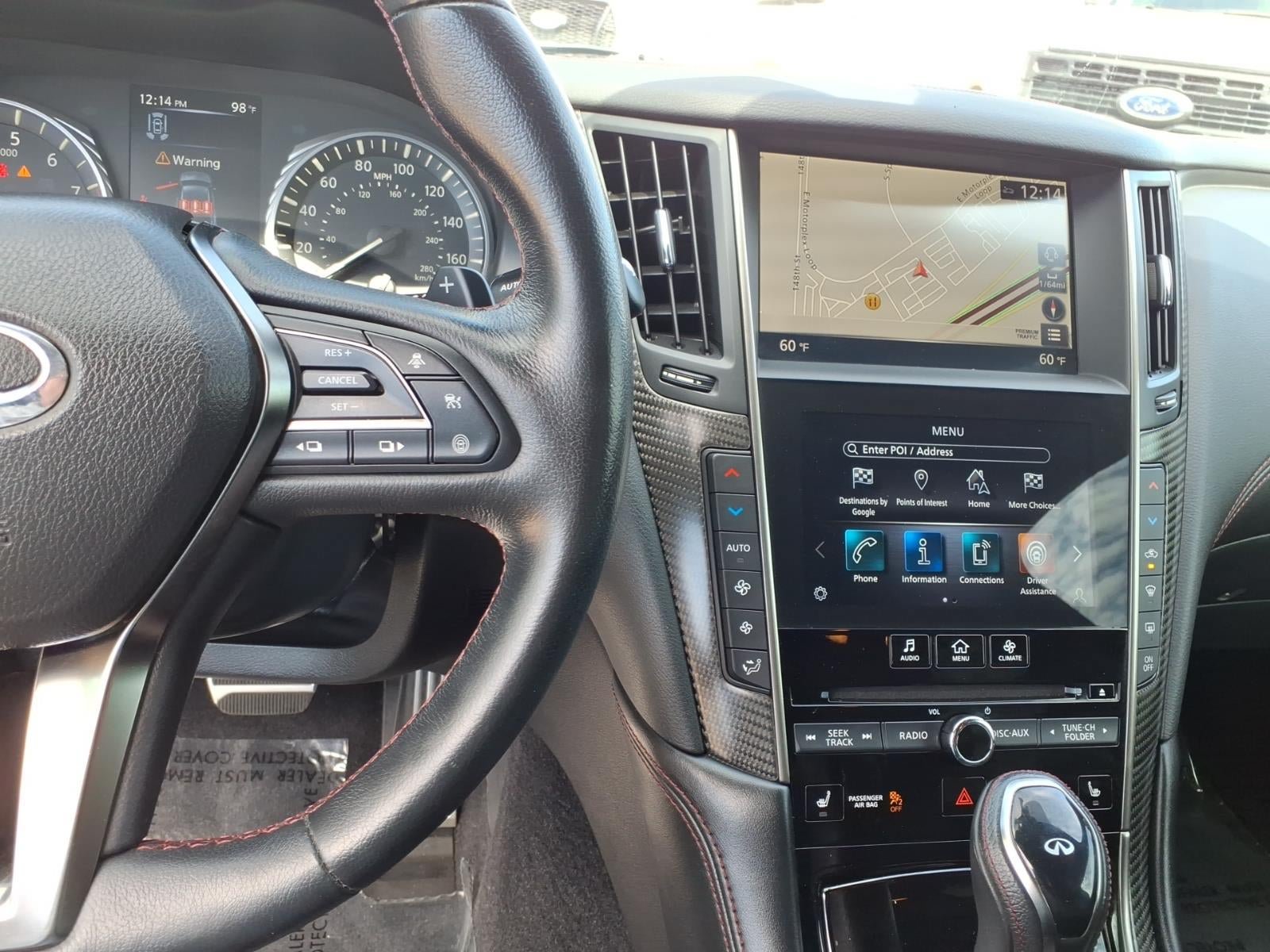 Used 2023 INFINITI Q50 Red Sport 400 w/ Black Opal Edition RWD image 29