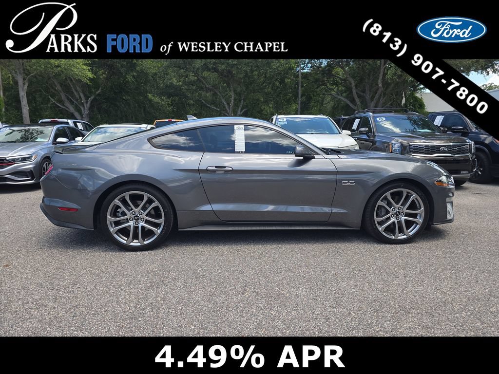 Certified 2021 Ford Mustang GT Premium w/ Equipment Group 401A RWD image 3