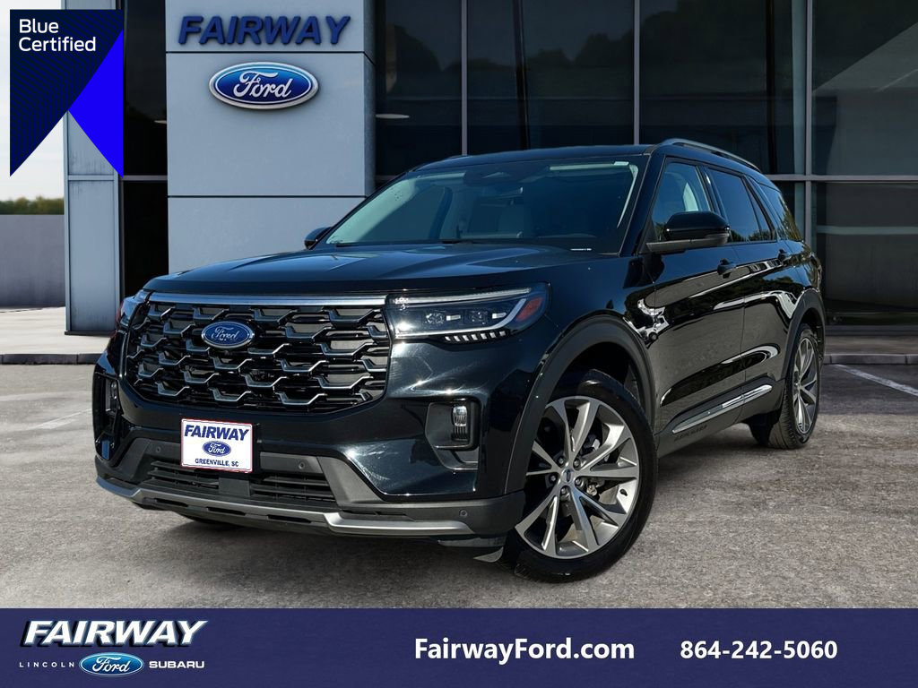 Certified 2025 Ford Explorer Platinum w/ Ultimate Package