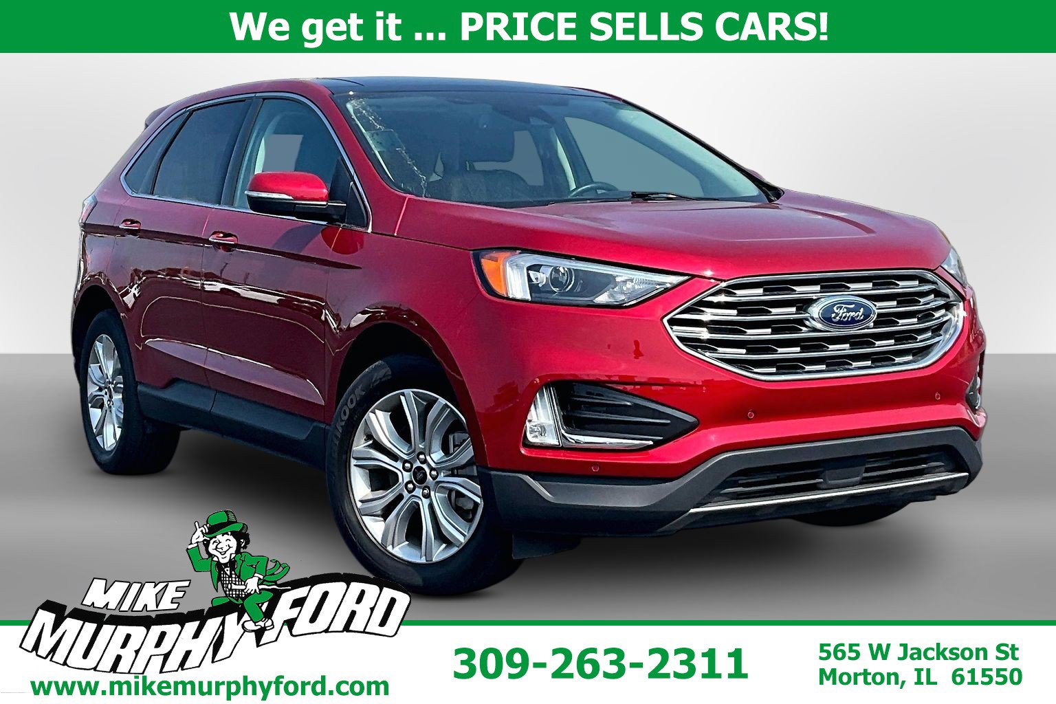 Certified 2023 Ford Edge Titanium