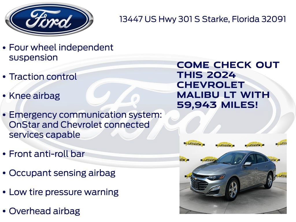 Used 2024 Chevrolet Malibu LT FWD image 27