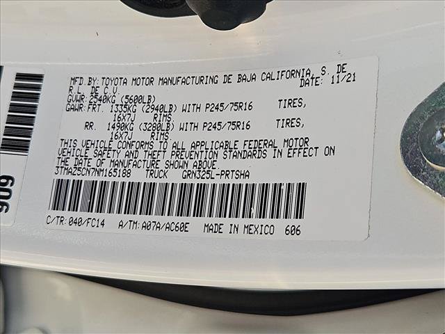 Used 2022 Toyota Tacoma SR5 w/ Technology Package RWD image 23