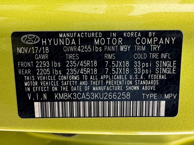 Used 2019 Hyundai Kona Limited image 29