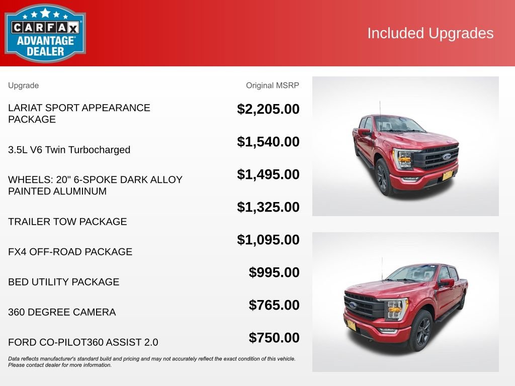 Certified 2023 Ford F150 Lariat AWD/4WD image 14