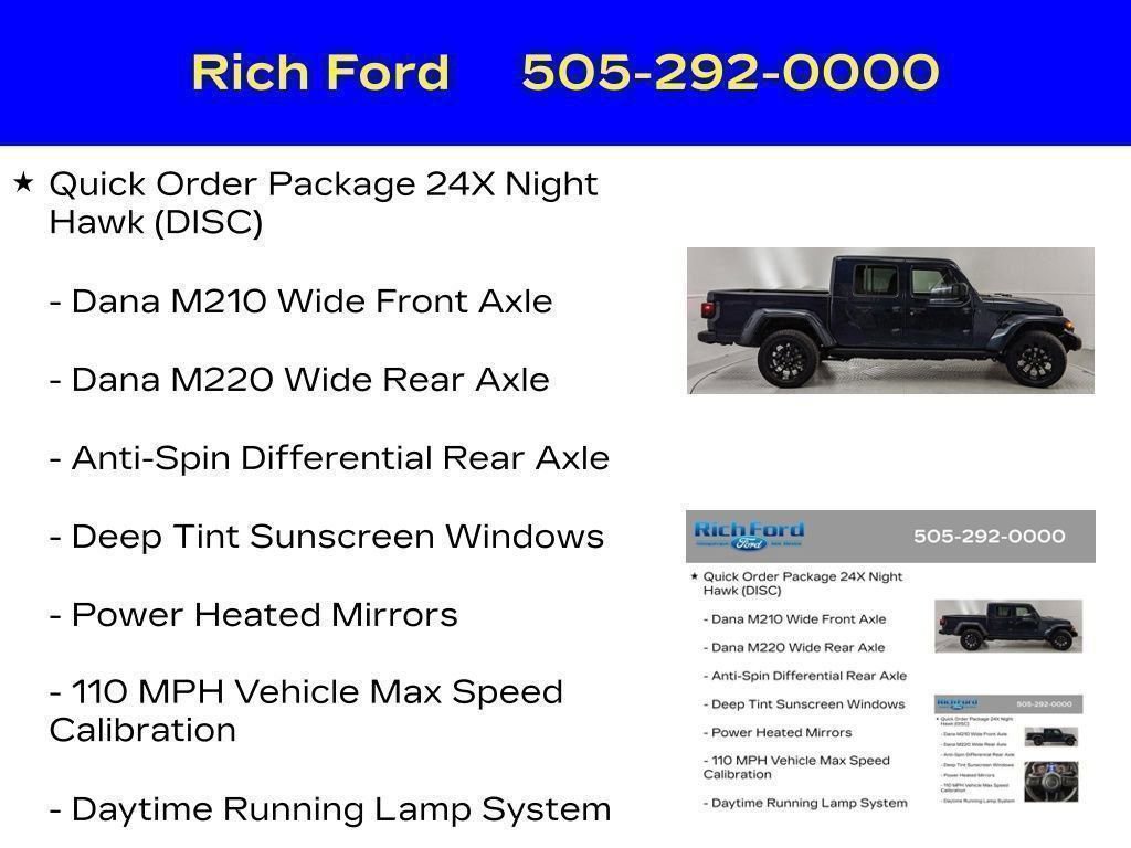 Used 2025 Jeep Gladiator Sport AWD/4WD image 23