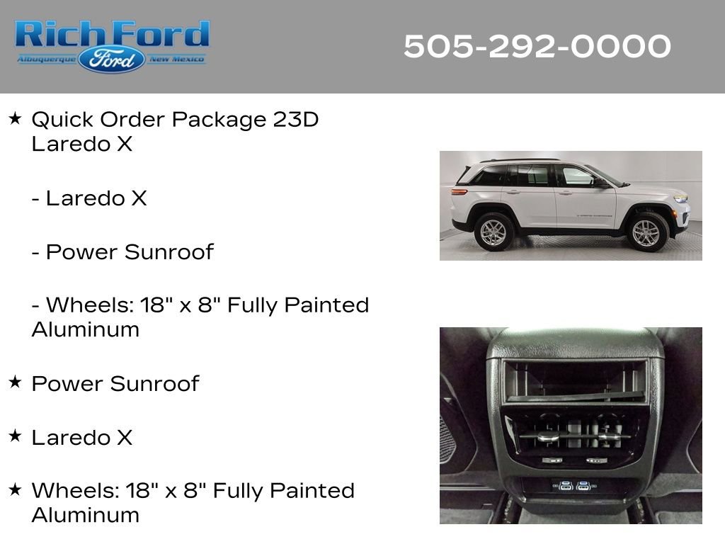 Used 2025 Jeep Grand Cherokee Laredo X image 11