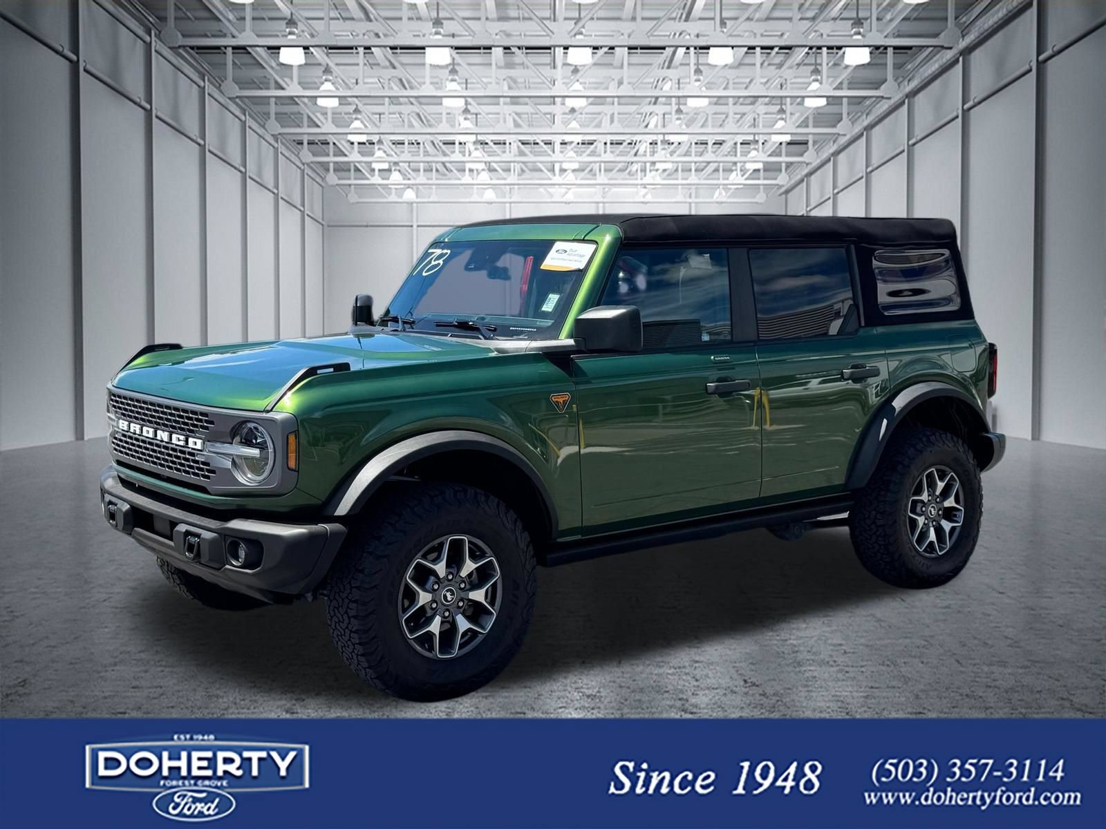 Certified 2023 Ford Bronco Badlands AWD/4WD image 1