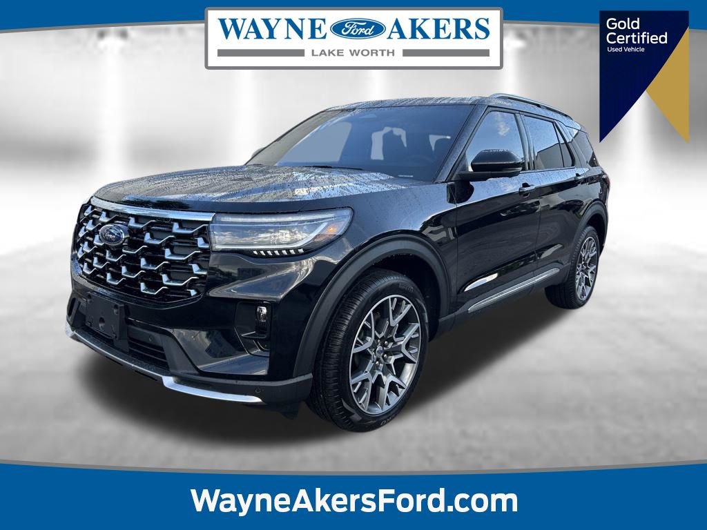 Certified 2025 Ford Explorer Platinum w/ Ultimate Package