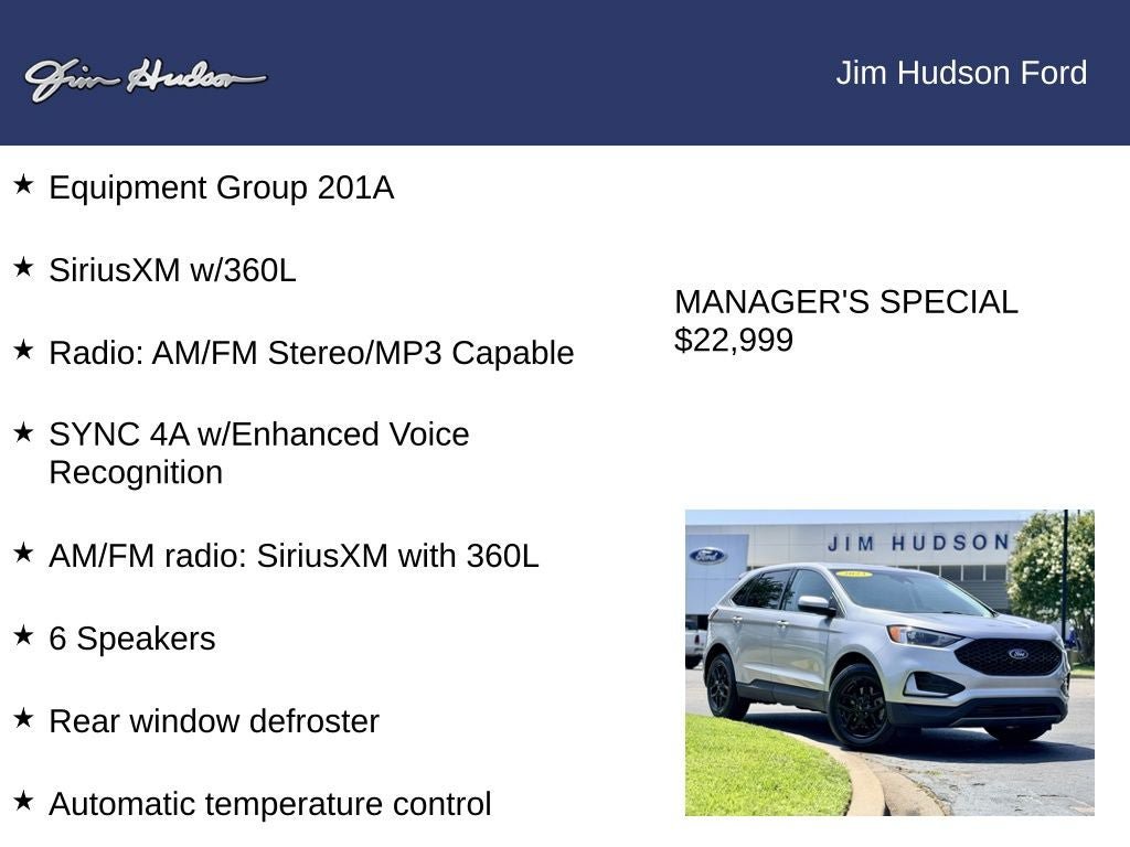 Certified 2023 Ford Edge SEL AWD/4WD image 12