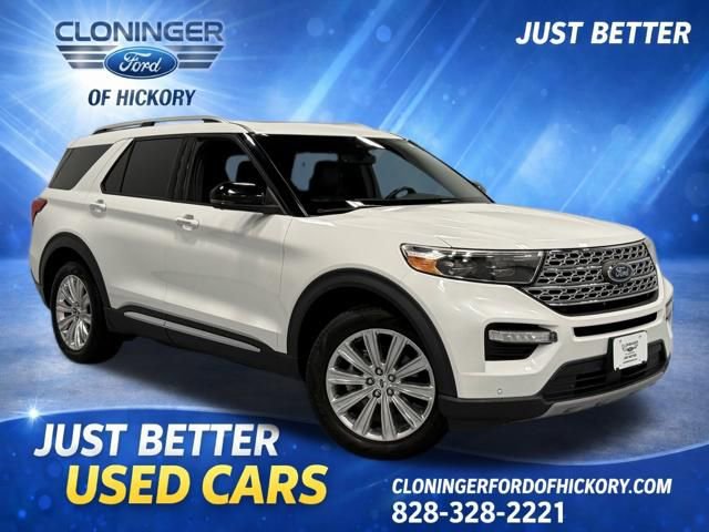 Certified 2020 Ford Explorer Limited w/ Class III Trailer Tow Package RWD image 1
