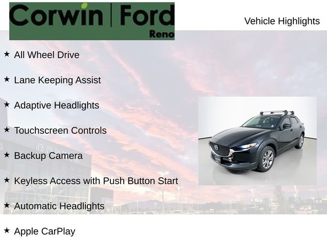 Used 2022 MAZDA CX-30 AWD 2.5 S w/ Select Package image 7
