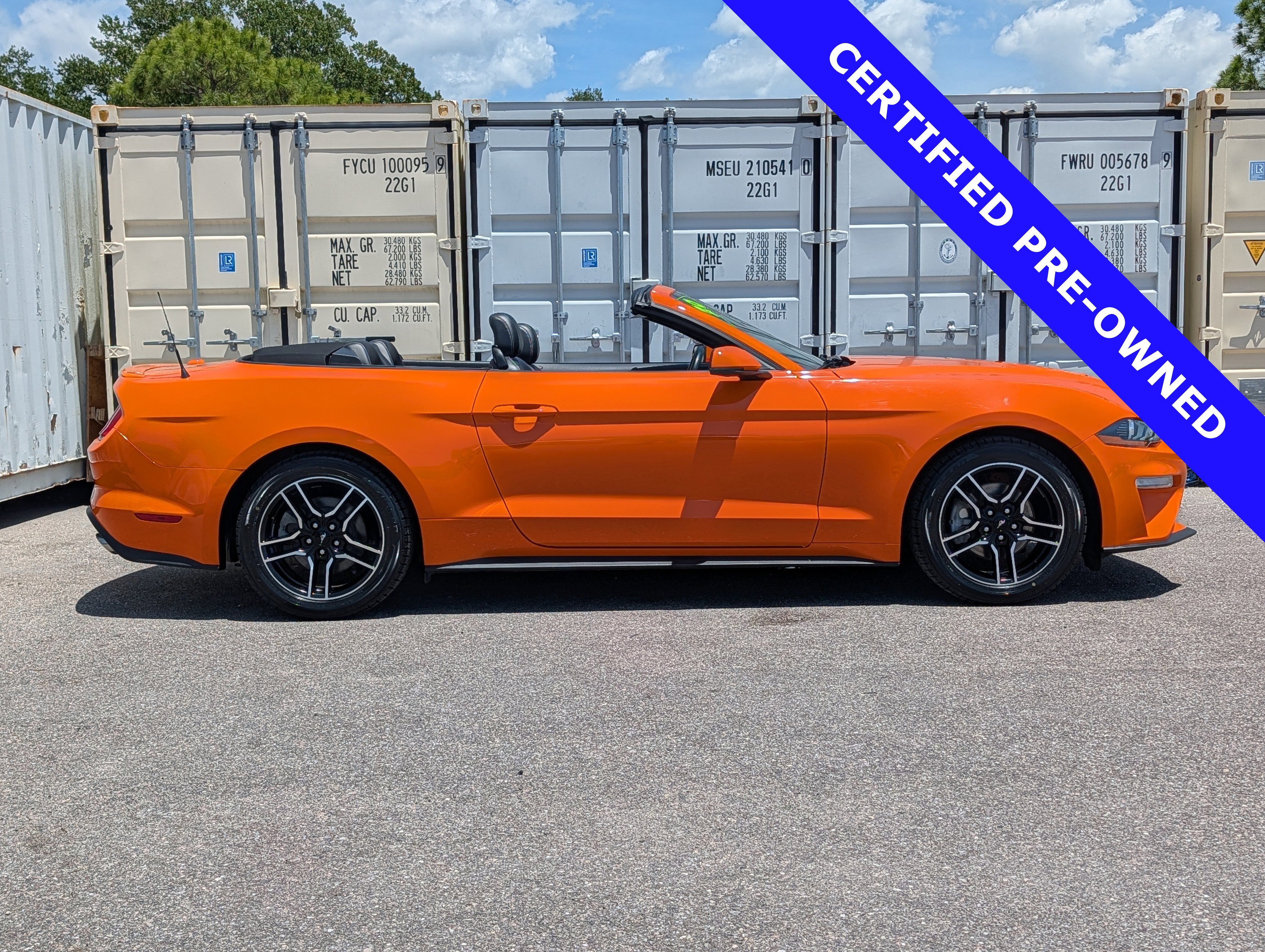 Certified 2020 Ford Mustang Premium w/ Ford Safe & Smart Package RWD image 3