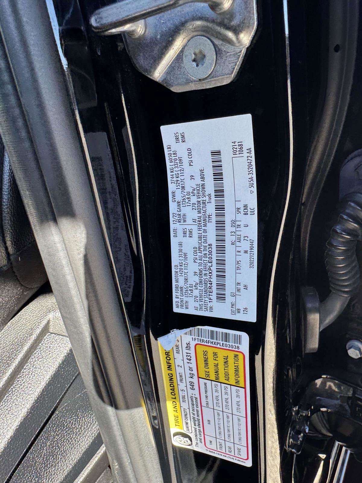 Certified 2023 Ford Ranger XLT w/ Tremor Off-Road Package image 25