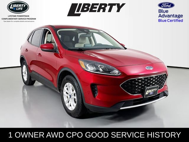 Certified 2020 Ford Escape SE