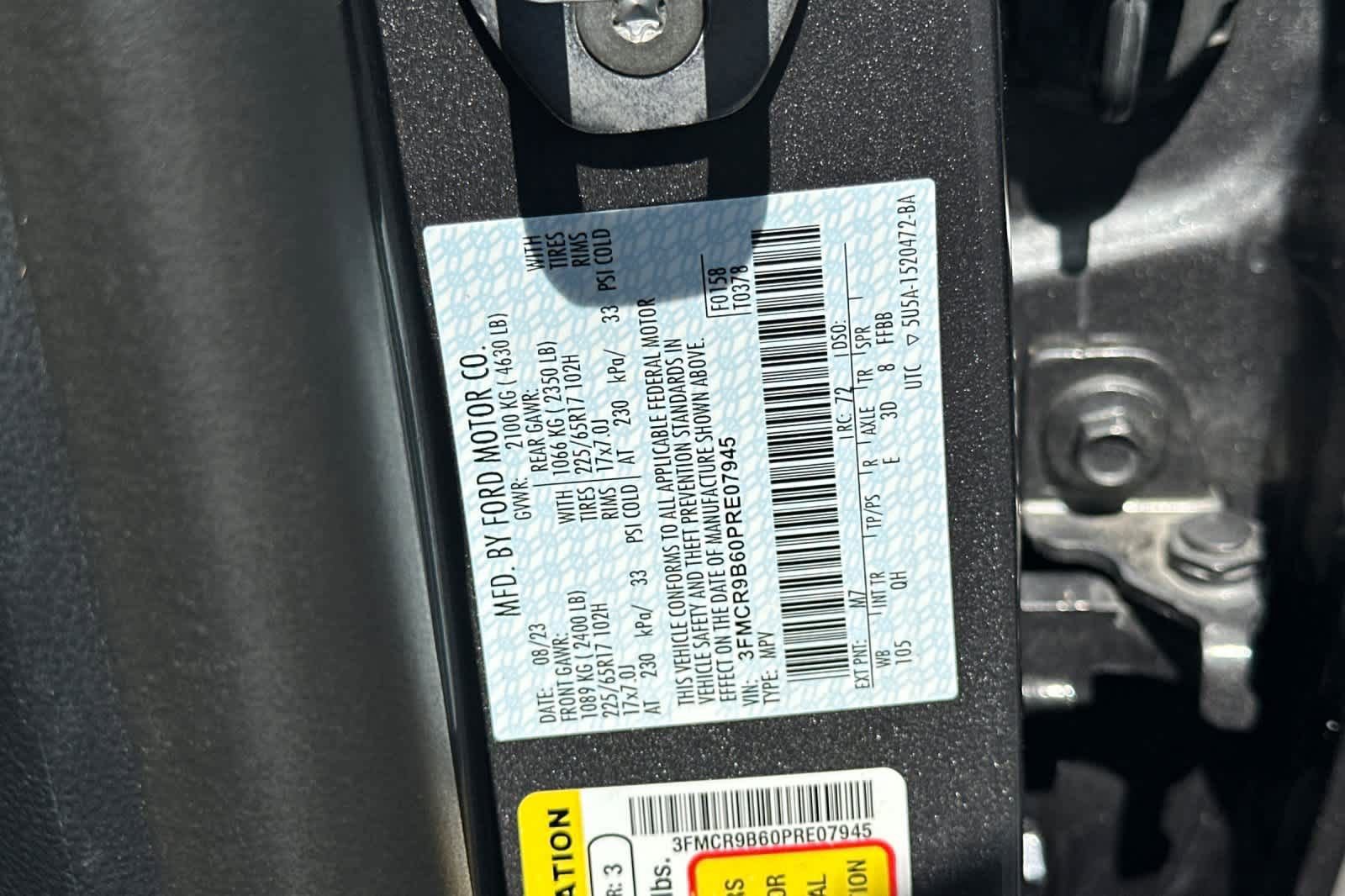 Certified 2023 Ford Bronco Sport Big Bend AWD/4WD image 29