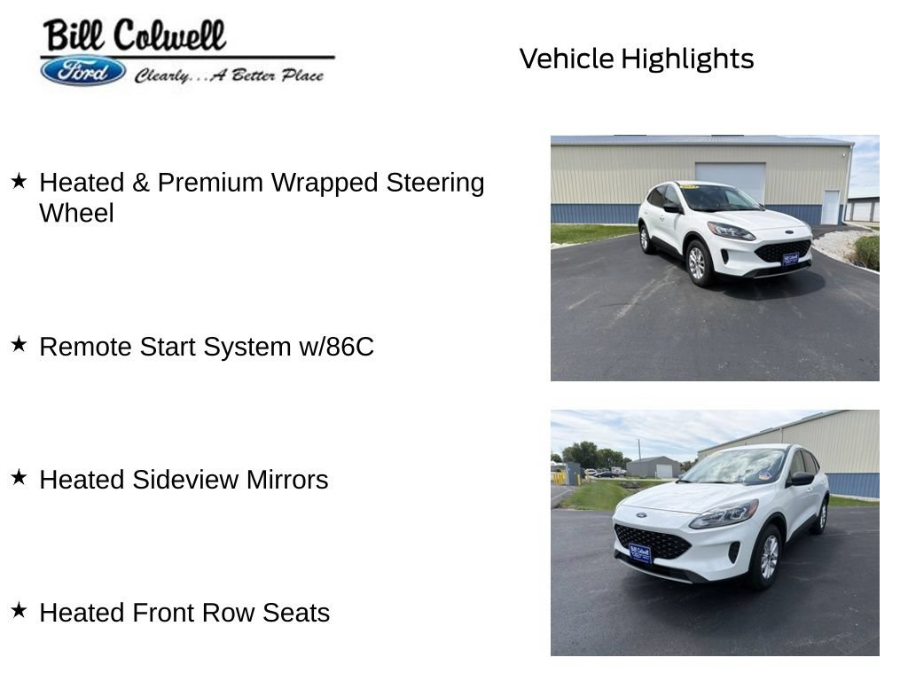 Certified 2022 Ford Escape SE w/ Cold Weather Package AWD/4WD image 21