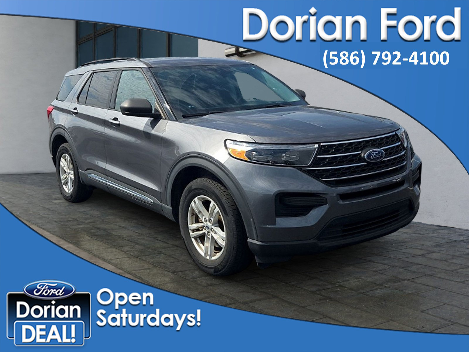 Certified 2022 Ford Explorer XLT AWD/4WD image 1