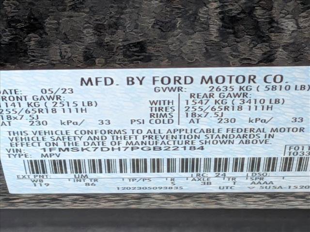 Certified 2023 Ford Explorer XLT RWD image 23