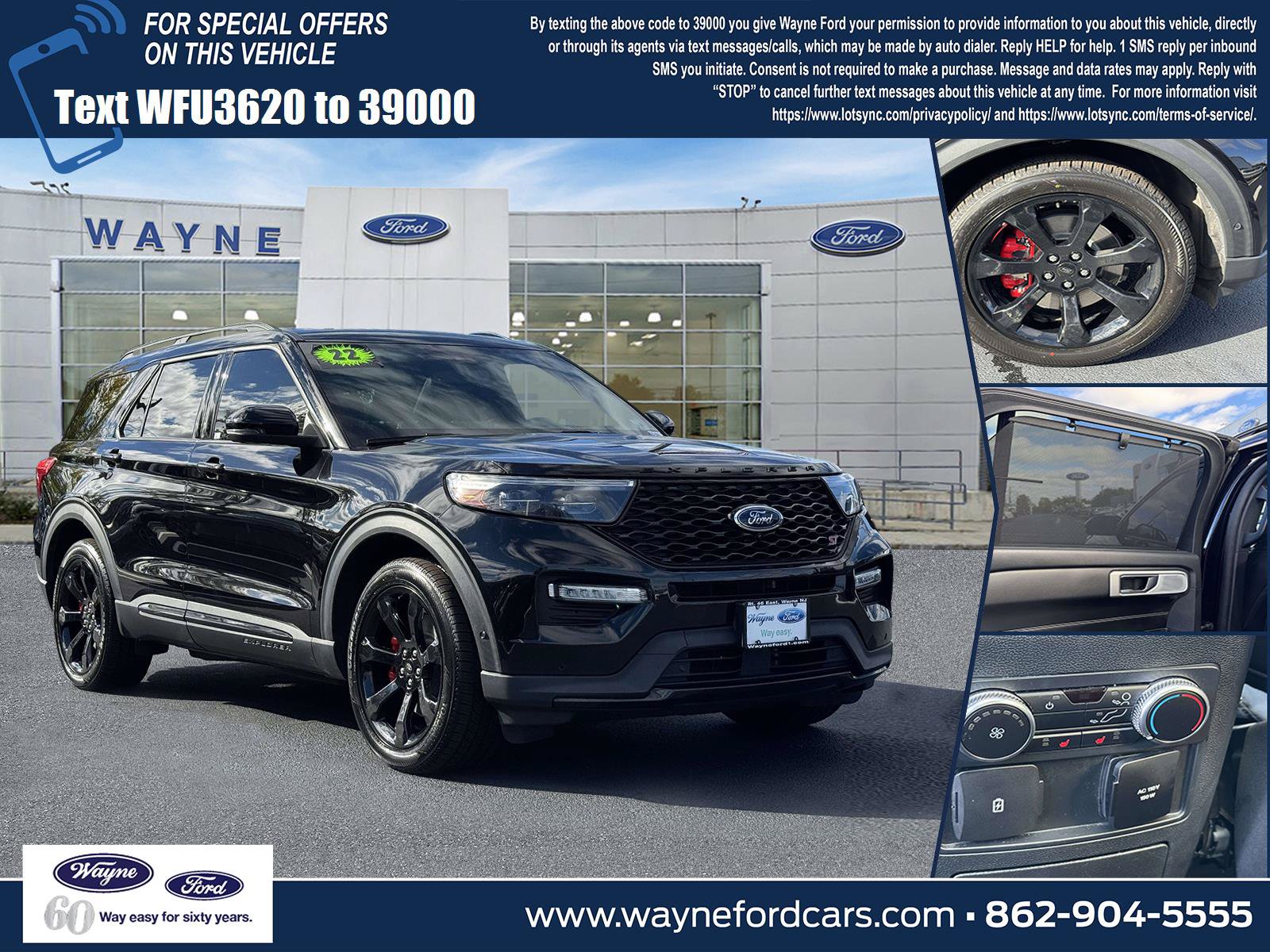 Certified 2022 Ford Explorer ST w/ Equipment Group 401A