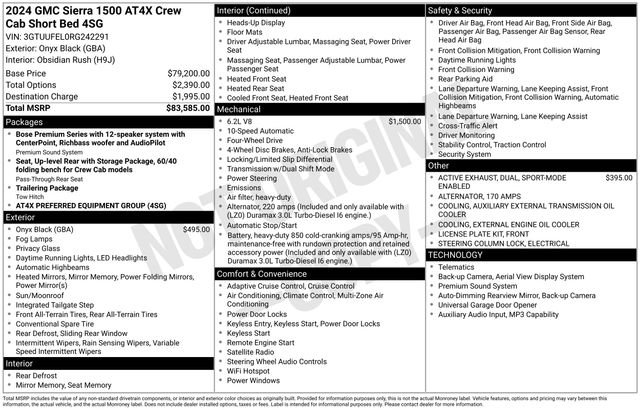 Used 2024 GMC Sierra 1500 AT4X AWD/4WD image 39