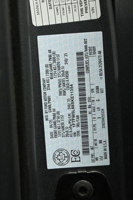 Certified 2025 Ford F150 Lariat AWD/4WD image 37