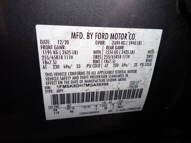 Certified 2021 Ford Explorer XLT w/ Class III Trailer Tow Package image 13