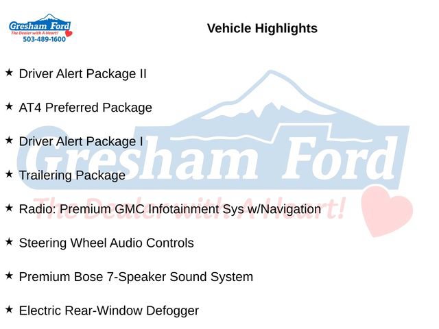 Used 2022 GMC Sierra 1500 AT4 w/ AT4 Premium Package AWD/4WD image 10