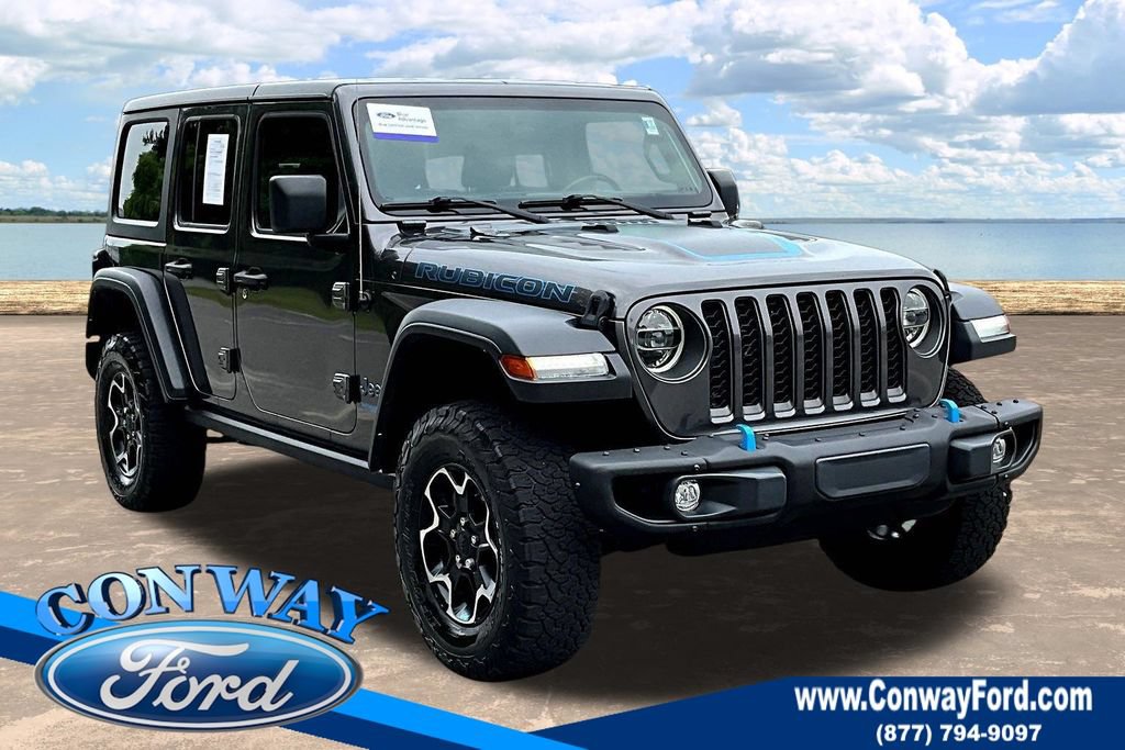 Used 2022 Jeep Wrangler Unlimited Rubicon 4xe w/ Steel Bumper Group