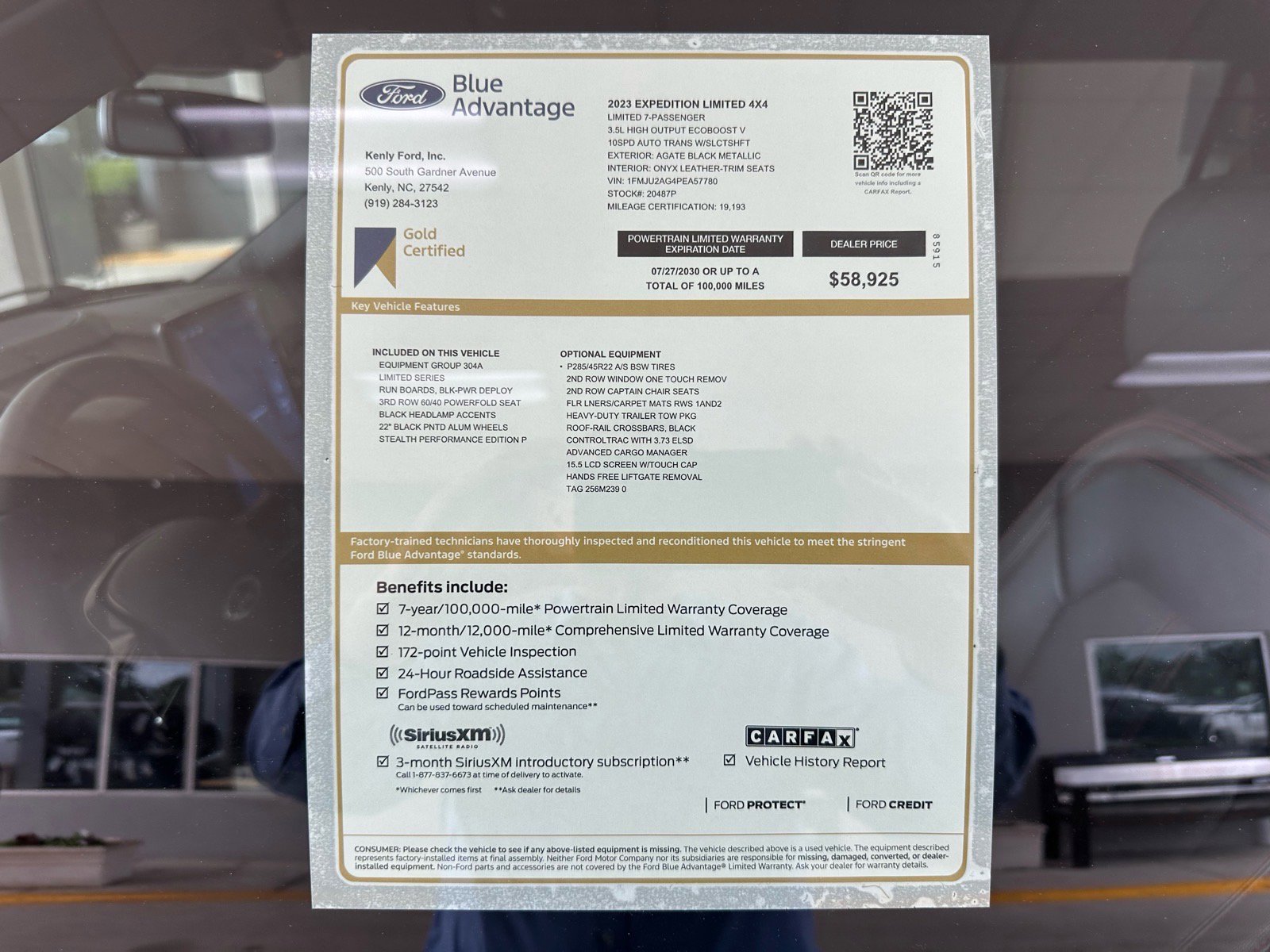 Certified 2023 Ford Expedition Limited AWD/4WD image 5