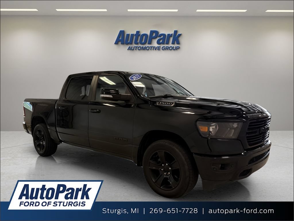 Used 2021 RAM 1500 Big Horn AWD/4WD video 1