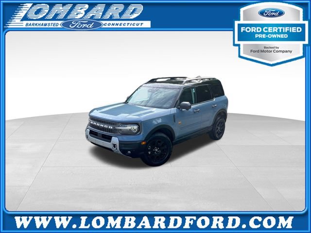 Certified 2025 Ford Bronco Sport Badlands w/ Badlands Tech Package AWD/4WD image 1