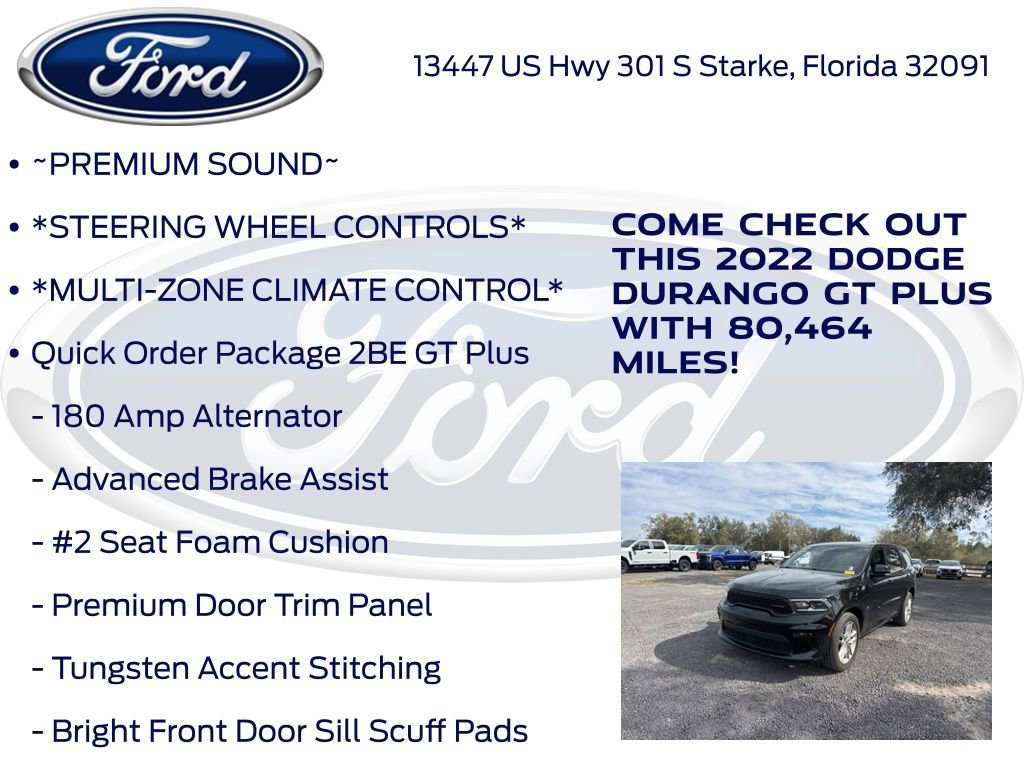 Used 2022 Dodge Durango GT image 15