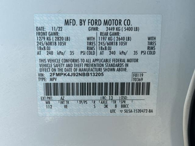 Certified 2022 Ford Edge SEL w/ Convenience Package image 14